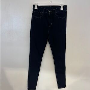 High rise Levi's Black Skinny Jeans Modern Fit